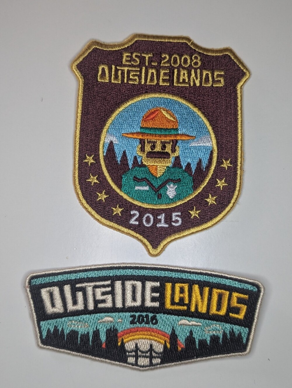 2016 & 2016 Outside Lands Patches